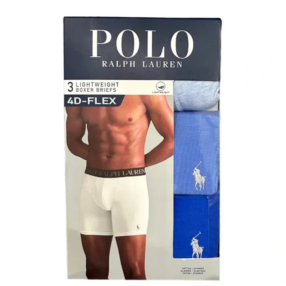 🥷🏿🥷🏿🥷🏿BUNDLE Polo Ralph Lauren Lightweight Boxer Briefs
